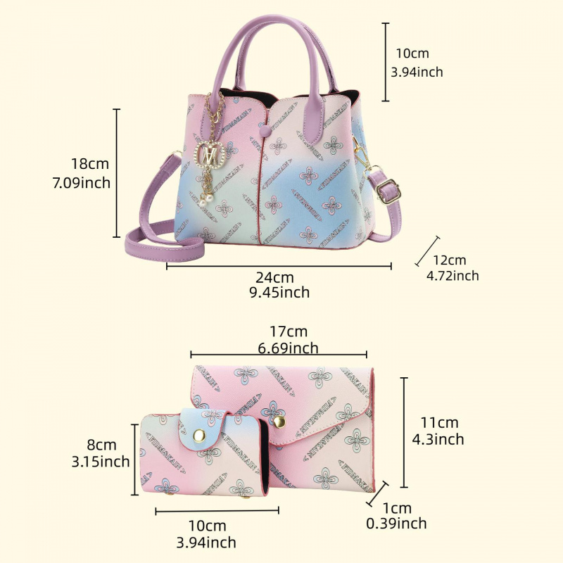 Gradient Women's Three-piece S - Crossbody Bag Women ulasan dan harga