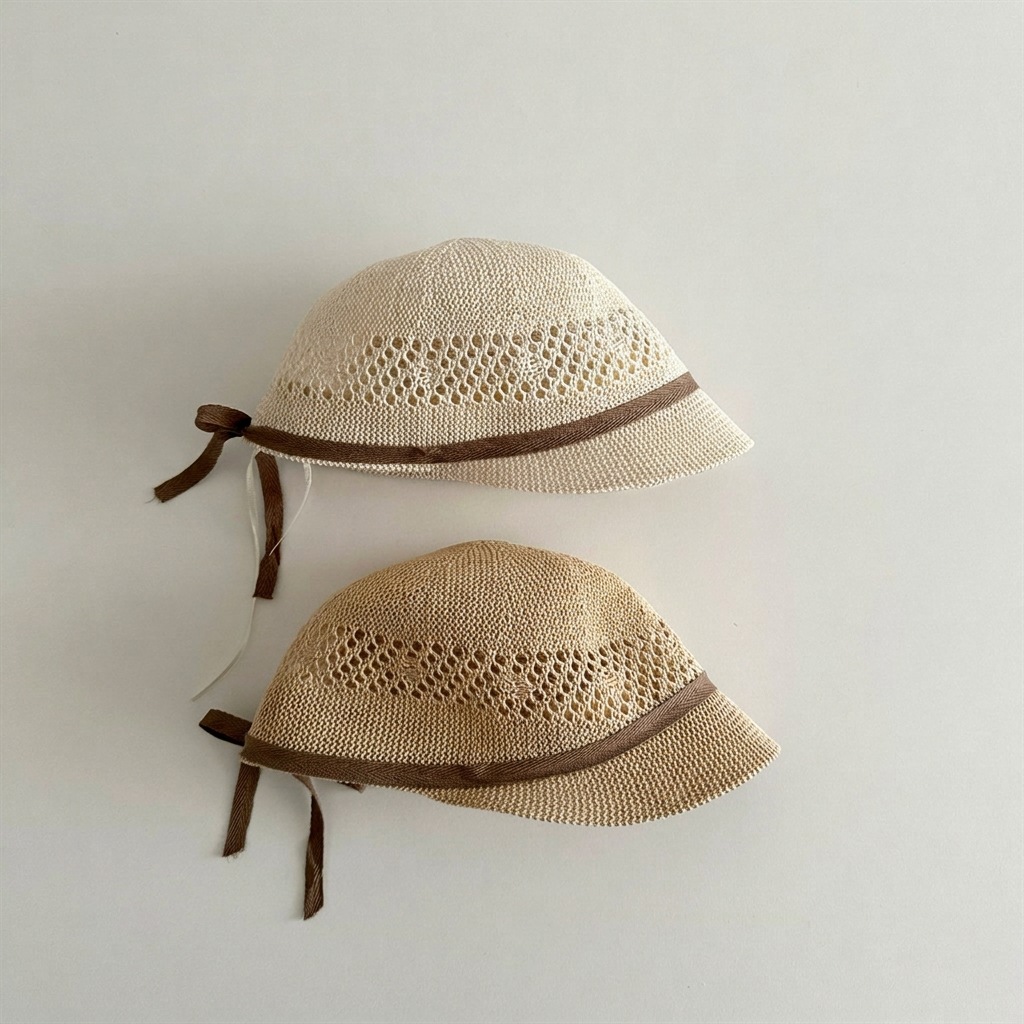 Summer Kids Flat Cap 2-5T Holl - Straw Hat Summer ulasan dan harga