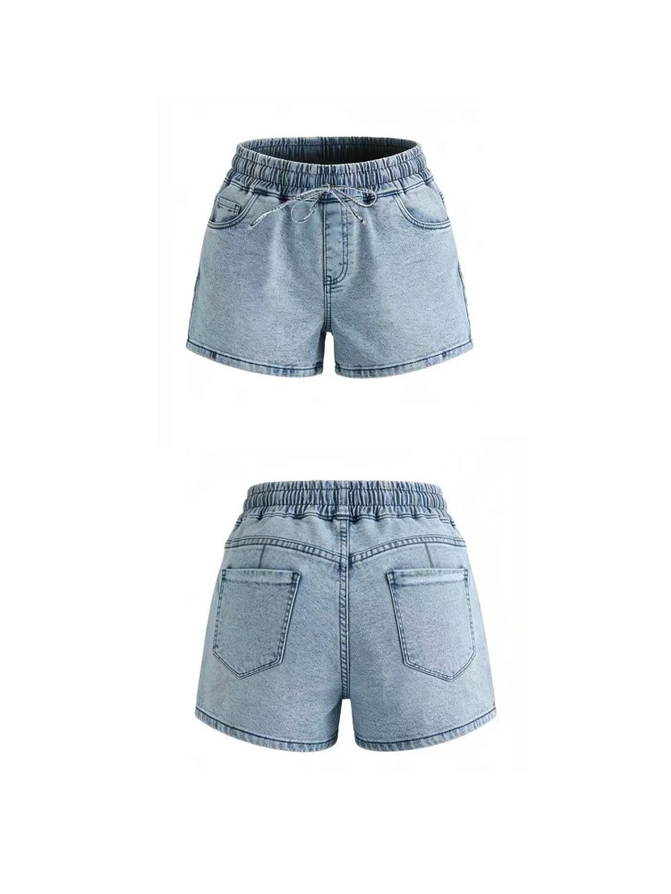 2026 New Light Wash Denim Shor - Denim Shorts Women ulasan dan harga